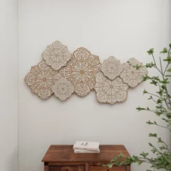Farmhouse Wood Floral Intricately Carved Wall Decor White - Olivia & May 21 Farmhouse Wood Floral Intricately Carved Wall Decor White - Olivia & May -Home Decor Shop GUEST 002d3134 94c5 445d b34c 5210618da7eb