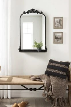 Kate And Laurel - Arendahl Traditional Arch Mirror With Shelf 16 Kate And Laurel - Arendahl Traditional Arch Mirror With Shelf -Home Decor Shop GUEST 00ad9614 dce8 4c05 bbfa a4b998b5ffde