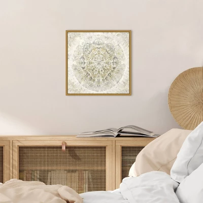 16" X 16" Tapestry Neutral By Molly Kearns Framed Canvas Wall Art - Amanti Art 6 16" X 16" Tapestry Neutral By Molly Kearns Framed Canvas Wall Art - Amanti Art - Image 4