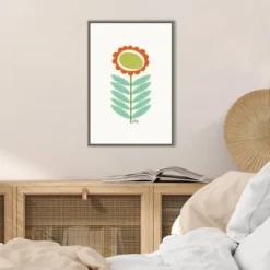 16" X 23" Mid Mod Flower No.3 By Annie Bailey Art Framed Canvas Wall Art - Amanti Art 11 16" X 23" Mid Mod Flower No.3 By Annie Bailey Art Framed Canvas Wall Art - Amanti Art -Home Decor Shop GUEST 019b8b75 6457 45cf bc4a 0df23479b471