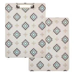 6 Pack Clipboards With Low Profile Clip And Hook, Letter Size Paper Storage, 6 Boho Designs (9x12 In) -Home Decor Shop GUEST 01a08fef 7e80 4cee 86e2 d864c9a0a325