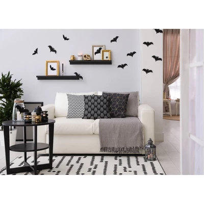 16"x16" Cat Clowder Print Square Throw Pillow Steel Gray - E By Design 4 16"x16" Cat Clowder Print Square Throw Pillow Steel Gray - E By Design - Image 2