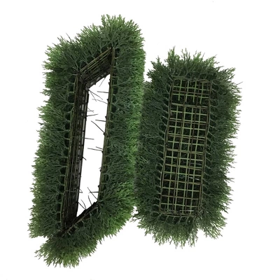 Artificial Cedar Hedge (L24"xW12"xH12" UV) - Vickerman 5 Artificial Cedar Hedge (L24"xW12"xH12" UV) - Vickerman - Image 3