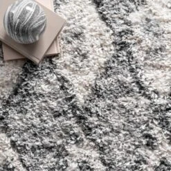 6'7"x9' Yani Soft & Cozy Diamond Shag Tassel Area Rug Gray - NuLOOM 14 6'7"x9' Yani Soft & Cozy Diamond Shag Tassel Area Rug Gray - NuLOOM -Home Decor Shop GUEST 040c0203 05f2 44fc 953d 8ee2ff8ba950