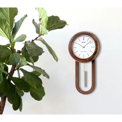 Seiko Circular & Sleek Wall Clock With Pendulum And Dual Chimes 5 Seiko Circular & Sleek Wall Clock With Pendulum And Dual Chimes - Image 3