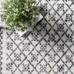 NuLOOM Arabella Contemporary Bordered Area Rug -Home Decor Shop GUEST 04b0205d 6677 4256 80ee ddb6b0e579b7