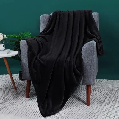 PiccoCasa 350 GSM Sofa Fleece Throw Soft Microfiber Blanket 6 PiccoCasa 350 GSM Sofa Fleece Throw Soft Microfiber Blanket - Image 4
