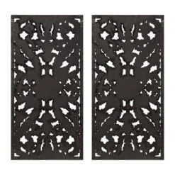 2pc Botanical Carved Wall Decor Panel Set Bronze - Madison Park -Home Decor Shop GUEST 0677207e 68d2 42cd a284 63f87c8cec6e