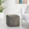 Caney Modern Velveteen Cube Pouf - Christopher Knight Home 1 Caney Modern Velveteen Cube Pouf - Christopher Knight Home -Home Decor Shop GUEST 068285c5 746b 4a3d b0fe 621986ecd1cd