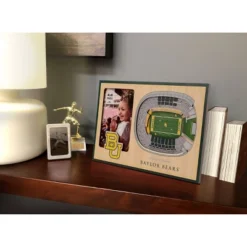 4" X 6" NCAA Baylor Bears 3D StadiumViews Picture Frame