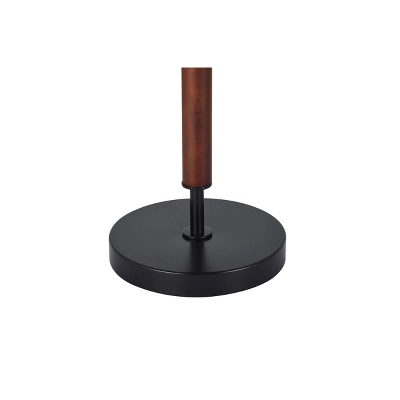 Wood Table Lamp (Includes LED Light Bulb) Black - Threshold™ 5 Wood Table Lamp (Includes LED Light Bulb) Black - Threshold™ - Image 3