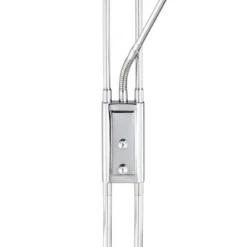 360 Lighting Perseus Modern Torchiere Floor Lamp With Reading Light 71 3/4" Tall Chrome Silver Metal LED Adjustable For Living Room Bedroom House Home 13 360 Lighting Perseus Modern Torchiere Floor Lamp With Reading Light 71 3/4" Tall Chrome Silver Metal LED Adjustable For Living Room Bedroom House Home -Home Decor Shop GUEST 0898832d 7f5f 4bce b429 3b3c24504cae