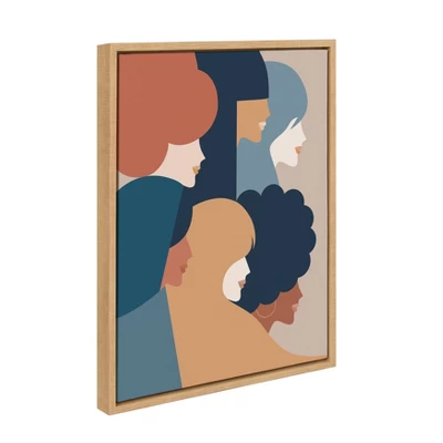 18" X 24" Sylvie We Persist Earthy Framed Canvas Wall Art By Dominique Vari Natural - Kate And Laurel 3 18" X 24" Sylvie We Persist Earthy Framed Canvas Wall Art By Dominique Vari Natural - Kate And Laurel