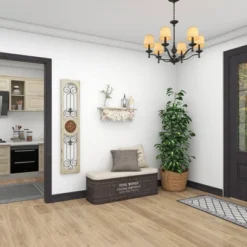 28" X 9" Rustic Fir Wood Wall Shelf - Olivia & May -Home Decor Shop GUEST 0a86e665 dcdb 4d1e bf89 2795921cdbca