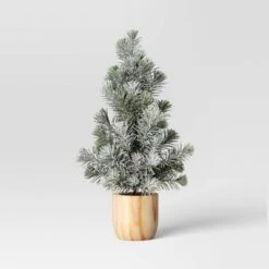 Artificial Plant Snowy Tree In Wood Pot - Threshold™ -Home Decor Shop GUEST 0ac3b3dc 3fc0 4633 b25b 3cd1be8f10cb