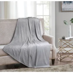 50"x70" Oversized Silvadur Anti-Microbial Luxury Velvet Throw Blanket - Sutton Home Fashions -Home Decor Shop GUEST 0be1629f 2234 4194 ac78 62efbbac462e