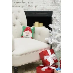 C&F Home Santa Hooked Throw Pillow -Home Decor Shop GUEST 0c066561 12e5 4284 8c10 8ee9f8875469