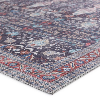 Calla Oriental Area Rug Blue/Red - Jaipur Living 3 Calla Oriental Area Rug Blue/Red - Jaipur Living