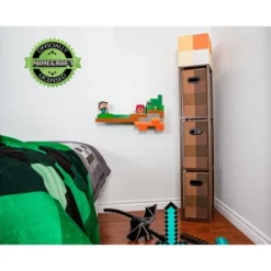 Ukonic Minecraft Brownstone Torch Standing Floor Lamp And Storage Unit | 5 Feet Tall -Home Decor Shop GUEST 0c7bde13 0c1b 401d a137 cb3d1e1fe447