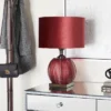 Glam Velvet Table Lamp Dark Red - Olivia & May -Home Decor Shop GUEST 0da52c4f b982 4d9c b5c8 de9236e08218