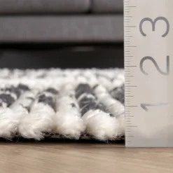 NuLOOM Celia Soft Shag Abstract Aztec Fringe Area Rug -Home Decor Shop GUEST 0e29d6ef 63fa 432a b166 43f1985c9a15