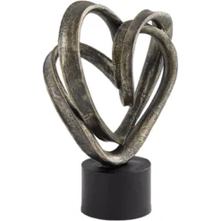 Kensington Hill Looping Heart 16 1/2" High Antique Bronze Sculpture 9 Kensington Hill Looping Heart 16 1/2" High Antique Bronze Sculpture -Home Decor Shop GUEST 0e79f490 287d 44a7 9a5f b10530cf6284