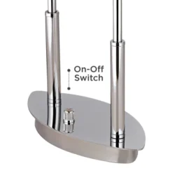 Possini Euro Design Charles Street Modern Desk Lamp 23" High Chrome Satin Nickel Frosted Slump Glass Shade For Bedroom Living Room Bedside Nightstand 13 Possini Euro Design Charles Street Modern Desk Lamp 23" High Chrome Satin Nickel Frosted Slump Glass Shade For Bedroom Living Room Bedside Nightstand -Home Decor Shop GUEST 10dff3e6 babf 4595 a29a 0f9e4c77d985