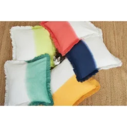 Carol & Frank 22" X 22" Aster Citron Throw Pillow -Home Decor Shop GUEST 111b9920 a8cd 45f3 94f5 4a3d510f1e4c