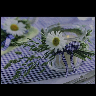 Northlight LED Lighted Flickering Daisy Tea Light Candle Canvas Wall Art 11.75" X 15.75" 4 Northlight LED Lighted Flickering Daisy Tea Light Candle Canvas Wall Art 11.75" X 15.75" - Image 2