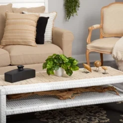 Nearly Natural 9-in Pothos Artificial Plant In White Planter (Real Touch) -Home Decor Shop GUEST 122ec485 8180 4fc0 a5fb dba53d59c714