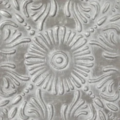 Metal Floral Embossed Wall Decor Set Of 4 Gray - Olivia & May -Home Decor Shop GUEST 12bed545 32ab 4cb4 8cc1 1009bd395ba9