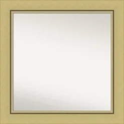 Landon Gold Non-Beveled Bathroom Wall Mirror -Home Decor Shop GUEST 13c2650e 0d6b 4726 add4 6d59f73618d8