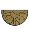 Northlight Brown And Black Sunflower Half Round Doormat 29 X 17 1 Northlight Brown And Black Sunflower Half Round Doormat 29 X 17 -Home Decor Shop GUEST 13ec3391 ed1d 469b a451 1b85e8165584