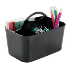 MDesign Plastic Storage Caddy Tote For Desktop Office Supplies, Small 18 MDesign Plastic Storage Caddy Tote For Desktop Office Supplies, Small -Home Decor Shop GUEST 146262d3 61ee 48ce 8b9a 878baf5bb92a