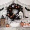 Northlight Orange Ornaments And Ghost Halloween Pine Wreath, 24-Inch, Unlit -Home Decor Shop GUEST 146e12ae 1bbc 49db ae77 5ea253050731