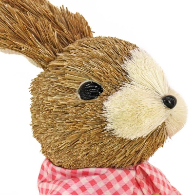 National Tree Company Female Bunny With Wagon Table Decoration, Decorated With Pastel Eggs, Chick, Easter Collection, 14 Inches 4 National Tree Company Female Bunny With Wagon Table Decoration, Decorated With Pastel Eggs, Chick, Easter Collection, 14 Inches - Image 2