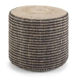 Jordi Round Braided Pouf - WyndenHall -Home Decor Shop GUEST 17b47213 2054 44a1 b57e 9bb22fbd0361