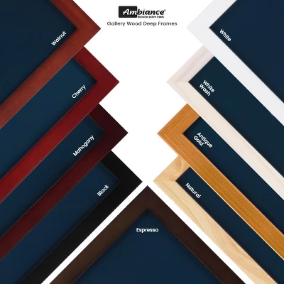 Ambiance Framing Gallery Wood Frames - 3 Pack 6 Ambiance Framing Gallery Wood Frames - 3 Pack - Image 4