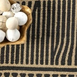 NuLOOM Noel Bohemian Striped Hand Woven Jute Area Rug 15 NuLOOM Noel Bohemian Striped Hand Woven Jute Area Rug -Home Decor Shop GUEST 18552389 8cc1 4091 80a8 e3c7f443156f