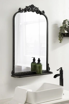 Kate And Laurel - Arendahl Traditional Arch Mirror With Shelf 6 Kate And Laurel - Arendahl Traditional Arch Mirror With Shelf - Image 4