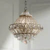 Vienna Full Spectrum Wallingford Antique Brass Chandelier 16" Wide French Crystal Glass 6-Light Fixture For Dining Room House Kitchen Island Entryway -Home Decor Shop GUEST 1964c394 f77c 4482 b1c4 273622b2e24d