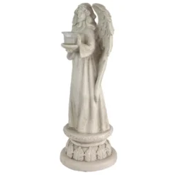 Northlight 22.5" Standing Religious Angel With Bird Bath Votive Candle Holder Outdoor Patio Garden Statue - Gray 10 Northlight 22.5" Standing Religious Angel With Bird Bath Votive Candle Holder Outdoor Patio Garden Statue - Gray -Home Decor Shop GUEST 196555cc 33bc 4de2 9ab6 4a56cd5f8797