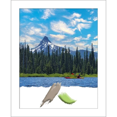 Amanti Art Wedge White Picture Frame 12 Amanti Art Wedge White Picture Frame - Image 10