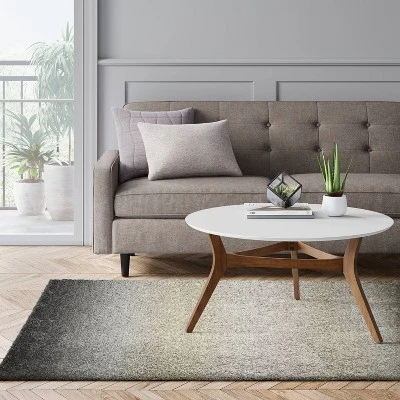 Ombre Design Woven Rug Gray - Project 62™ 4 Ombre Design Woven Rug Gray - Project 62™ - Image 2