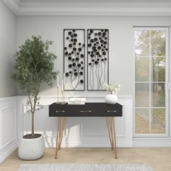 Farmhouse Metal Floral Wall Decor With Black Frame Set Of 2 Black - Olivia & May 28 Farmhouse Metal Floral Wall Decor With Black Frame Set Of 2 Black - Olivia & May -Home Decor Shop GUEST 1c6bde91 423e 4397 8974 e2b9f5d4e061