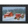 Winter On The Farm Doormat Tractor Barn Indoor / Outdoor 30" X 18" Briarwood Lane -Home Decor Shop GUEST 1cdcb591 d070 43f9 a9d1 eb65471df8b9