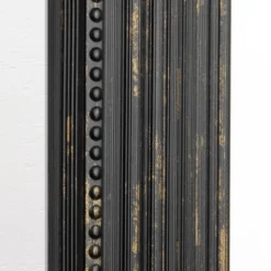 27.5" X 33.5" Beaded Wash Frame Mirror Black - Head West -Home Decor Shop GUEST 1d901779 53cf 4ebb 946b 1f77ac88ef95