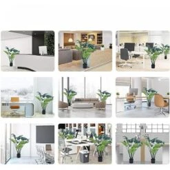 Flybold 43'' Artificial Monstera Plant - 12 Large Leaves -Home Decor Shop GUEST 1d9f5f0a e545 4cff 8b3d b87301955b51