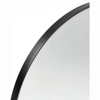 Serio 36"x 24" Arch Top Aluminum Alloy Framed Rectangular Bathroom Mirrors - The Pop Home 8 Serio 36"x 24" Arch Top Aluminum Alloy Framed Rectangular Bathroom Mirrors - The Pop Home - Image 6