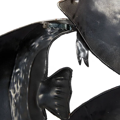 Metal Fish Indoor Outdoor Wall Decor Multi Colored - Olivia & May 8 Metal Fish Indoor Outdoor Wall Decor Multi Colored - Olivia & May - Image 6